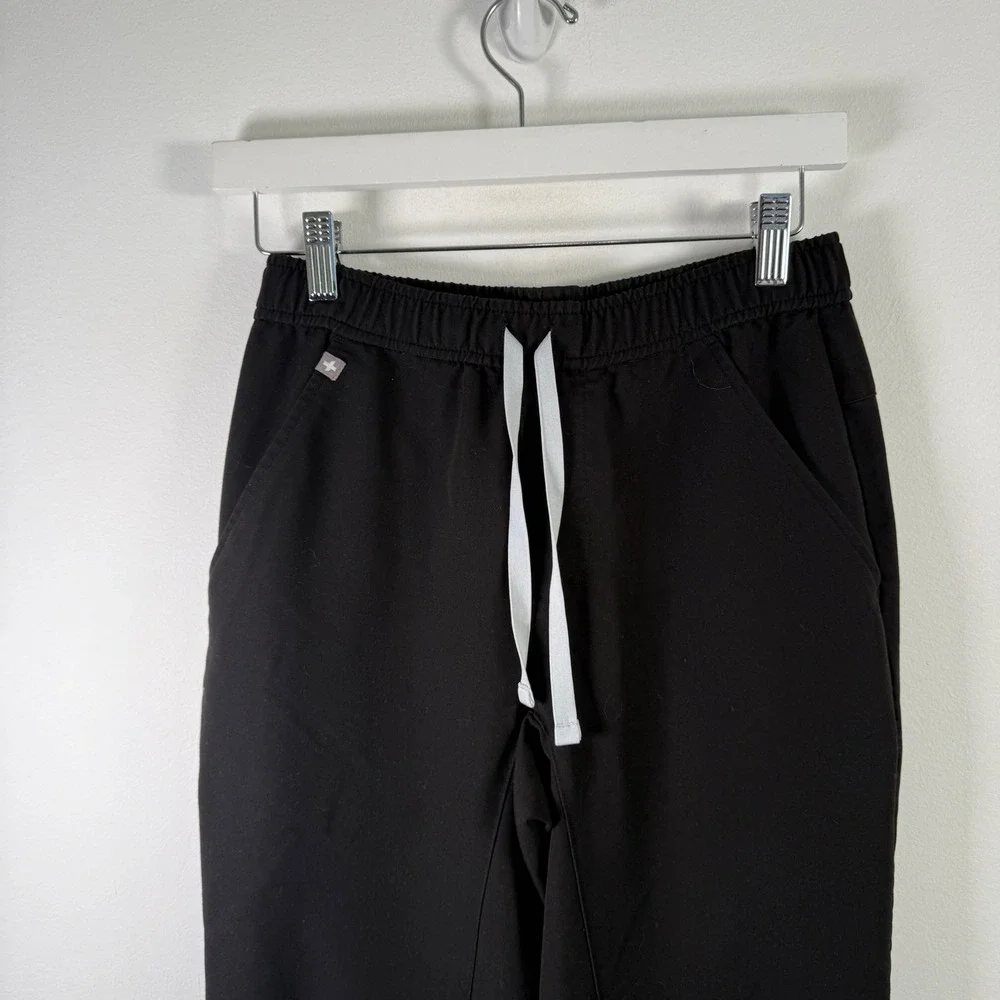 FIGS Tansen Jogger Scrub Pants Open Skies Blue Black Lot of 2 Medical Mens XS